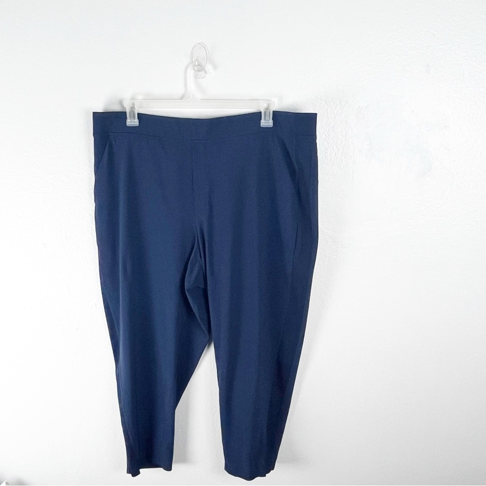 ATHLETA Blue Brooklyn Legacy High Rise Jogger Pull On Pockets Pants Size 22